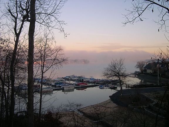 View from back deck