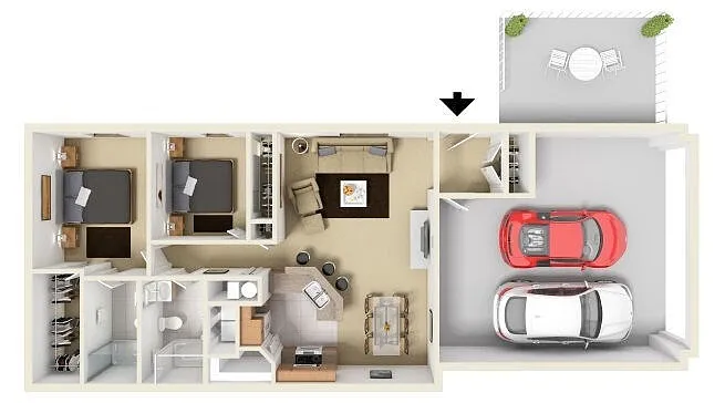 Floor plan The Bennington II