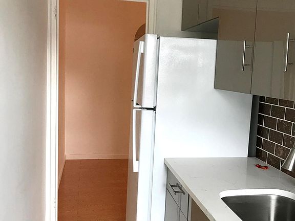 Kitchen - Fridge and cabinets