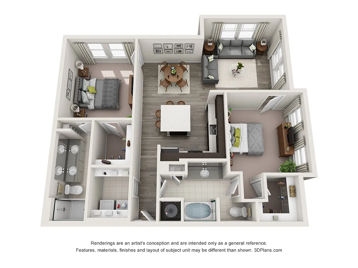 Floor plan B3