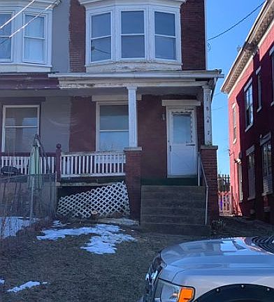 Front of the house