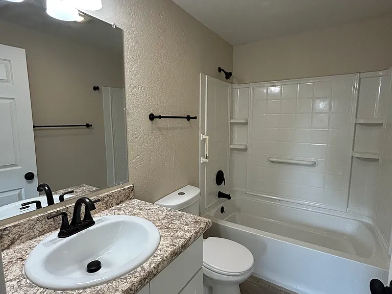 Newley remodeled bathroom.