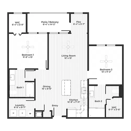 Floor plan The DeCou