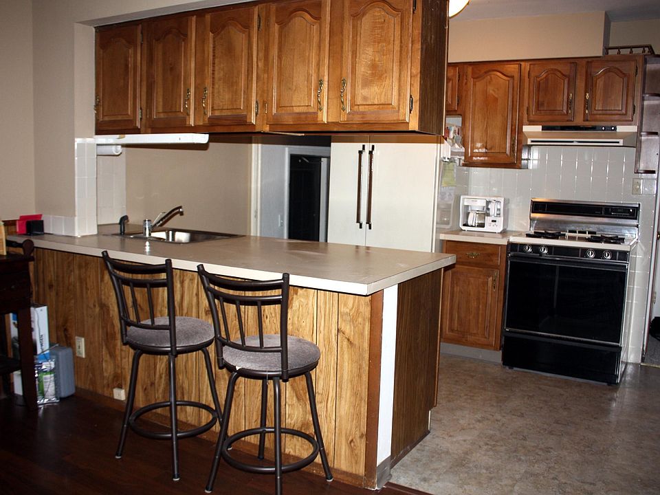 Updated kitchen with newer floor.