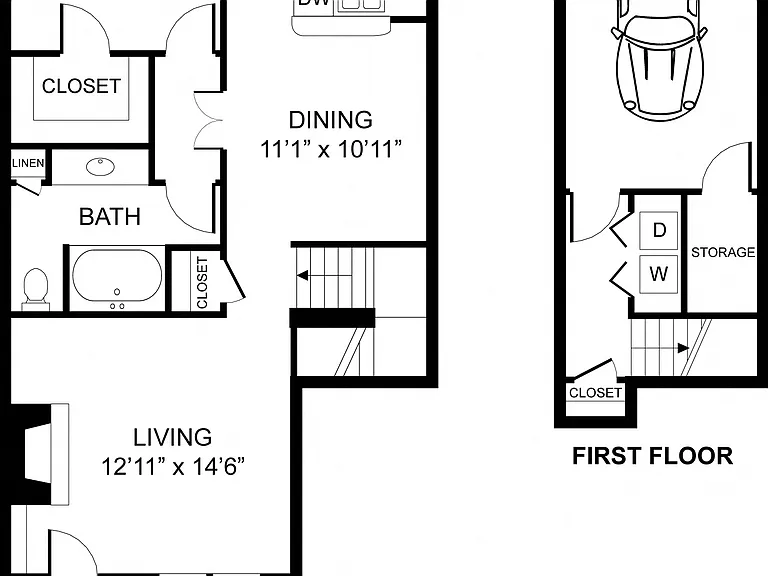 The Caruth Premier Townhome Apartments — Photo 38