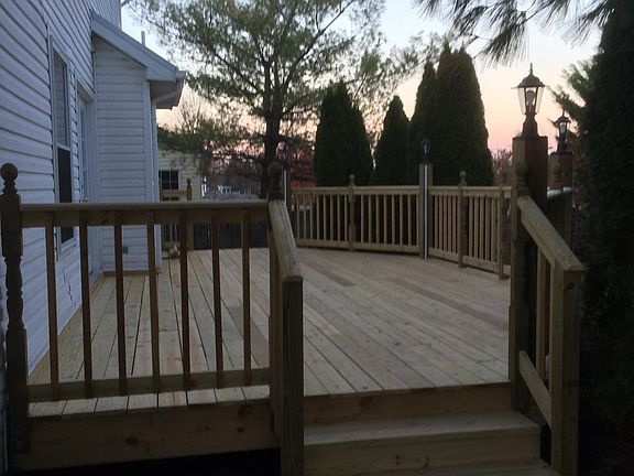 Large deck