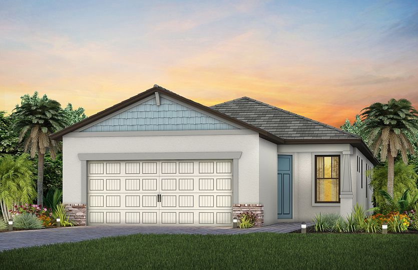 Exterior C1 with stone