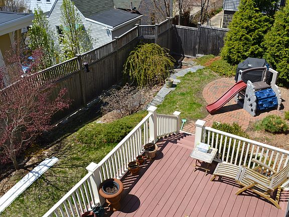 One of the Decks and Yard View