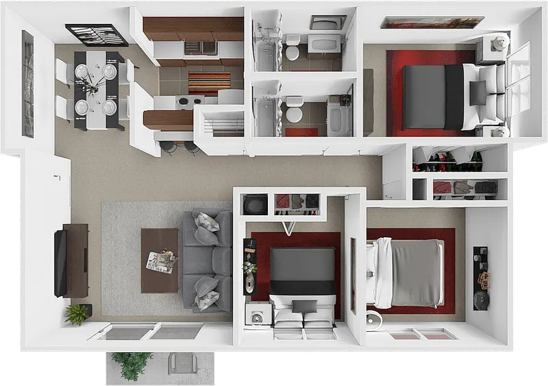 Floor plan Redwood