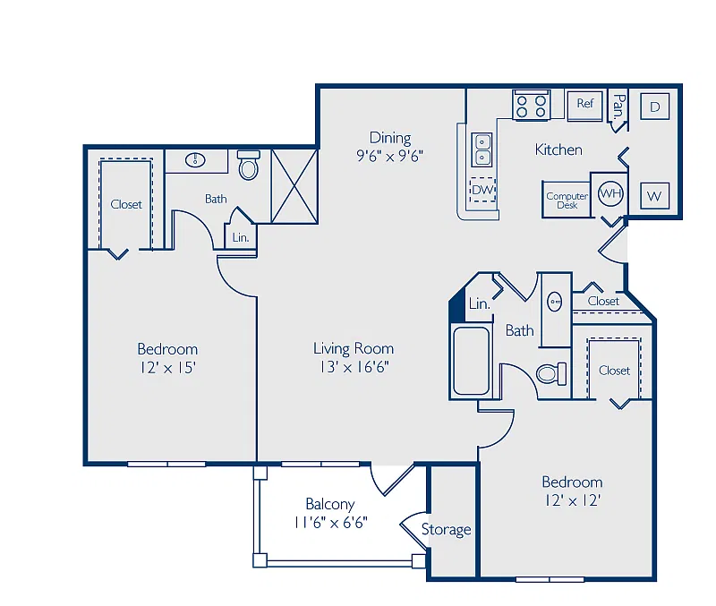 Floor plan Laurel-Reno