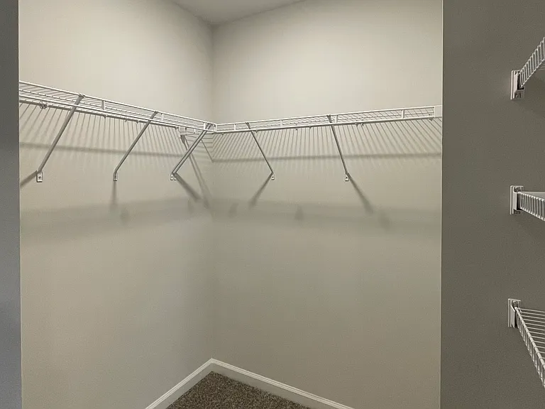 Private walk in closet
