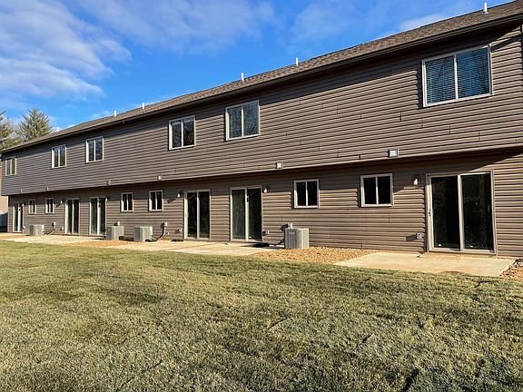 Back view . Privacy fences already installed