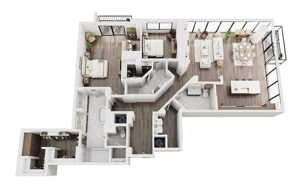 Floor plan PH5