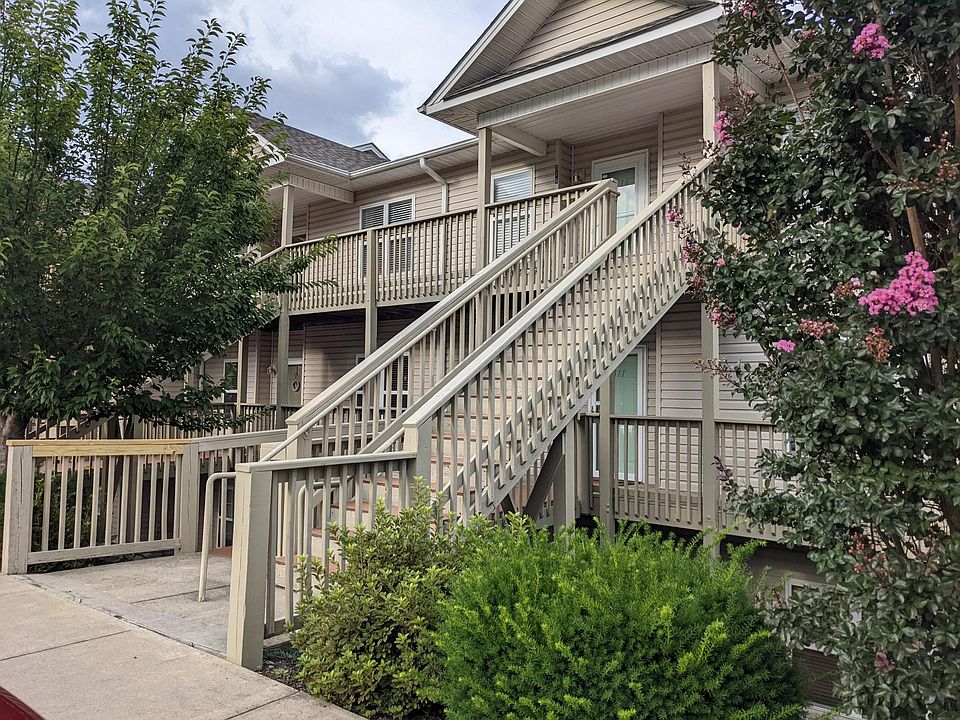 Front door, unit is on the top floor