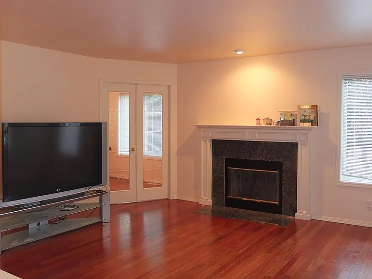 Family room leading to Den entrance