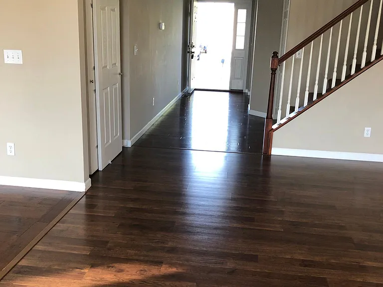 front door to family room