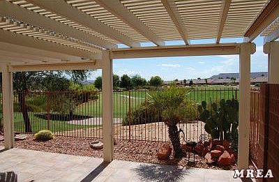 View from patio to golf course