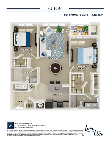 Floor plan Sutton