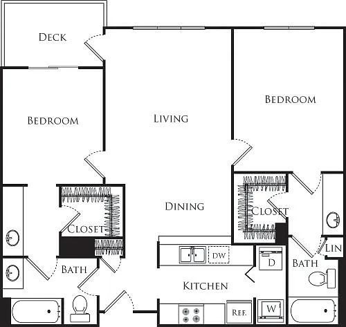 Floor plan Plan D