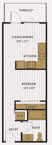 Floor plan S1D