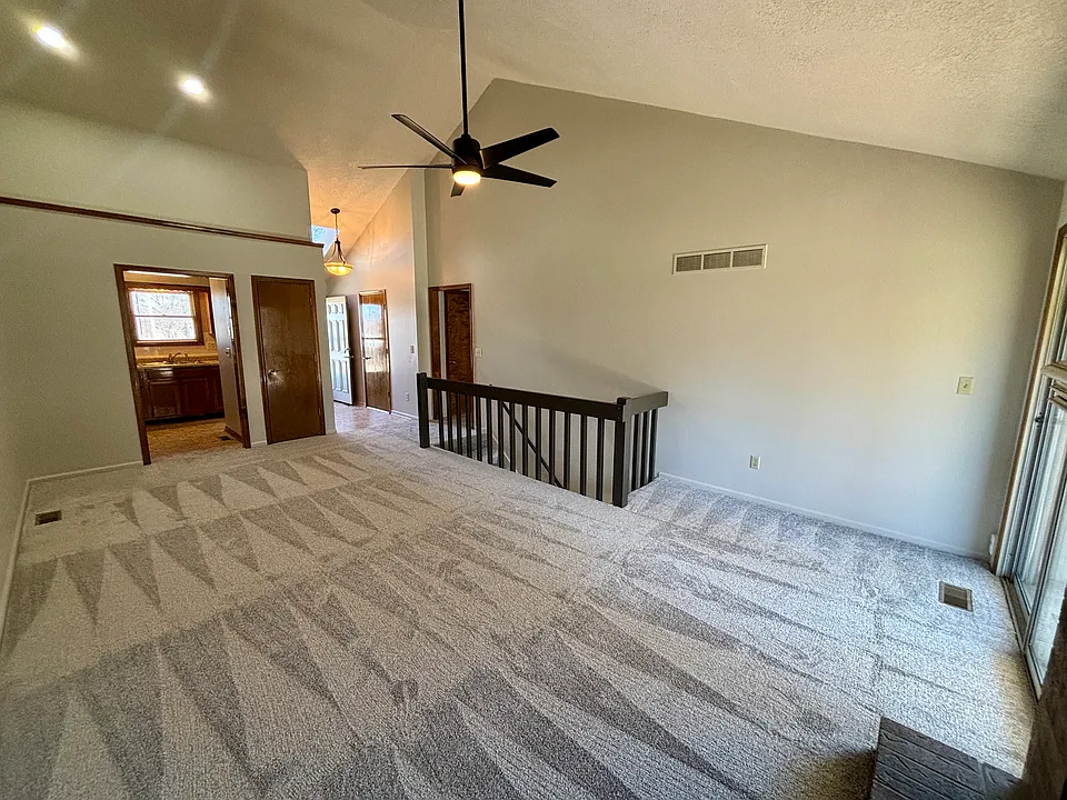 Spacious Living room. Brand new carpet