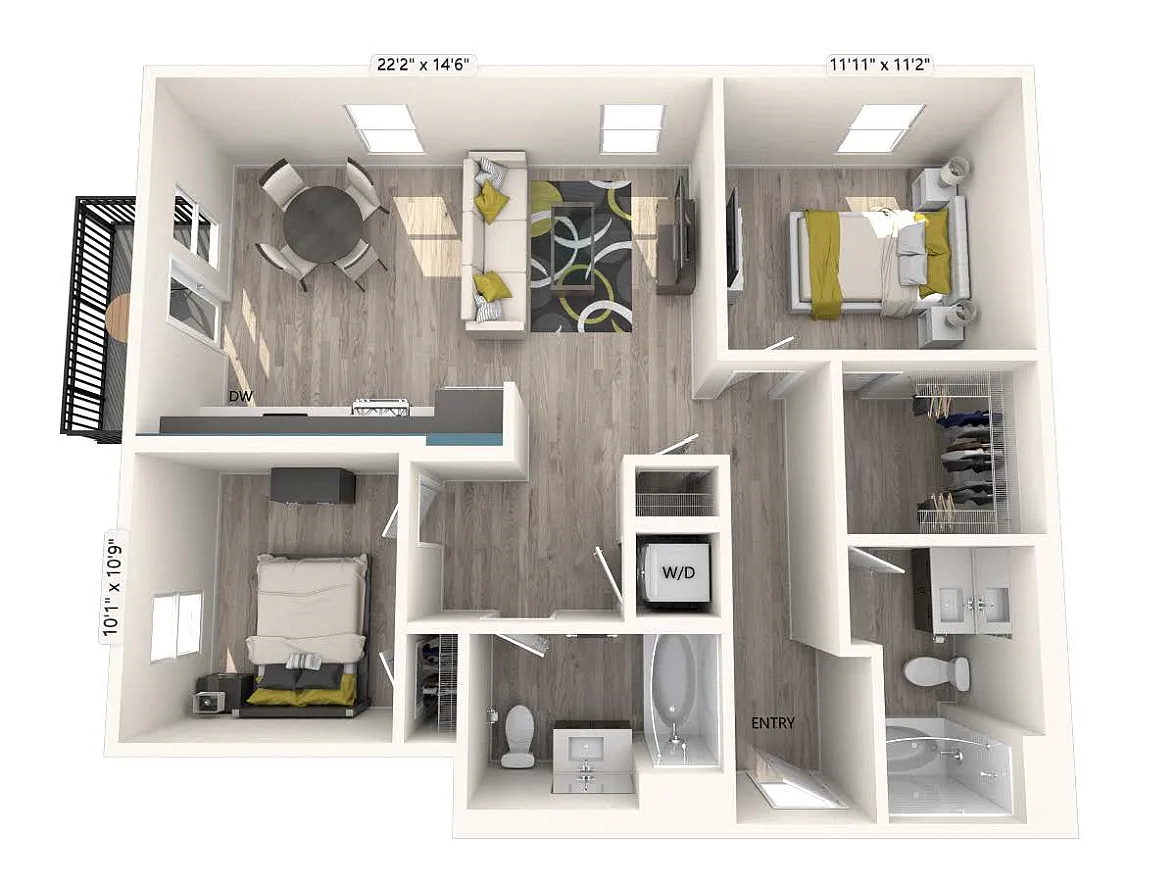 Floor plan B5-FinishII