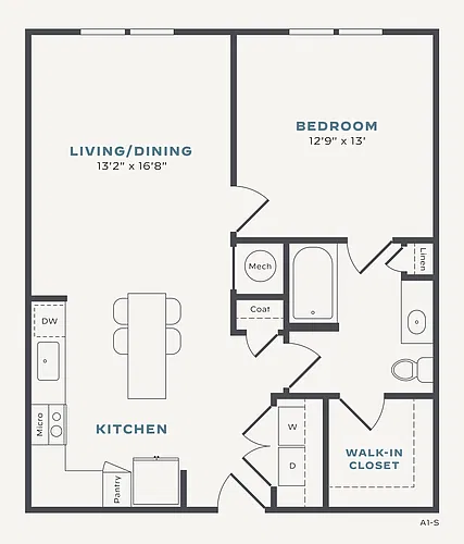 Floor plan A2 80 - Essential Housing