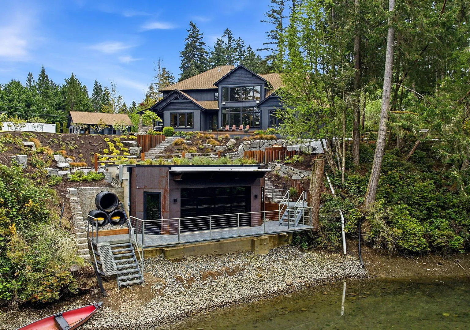 Private Fox Island Waterfront Estate | Nearly 2 Acres — Photo 1