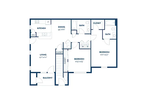 Floor plan Bayberry