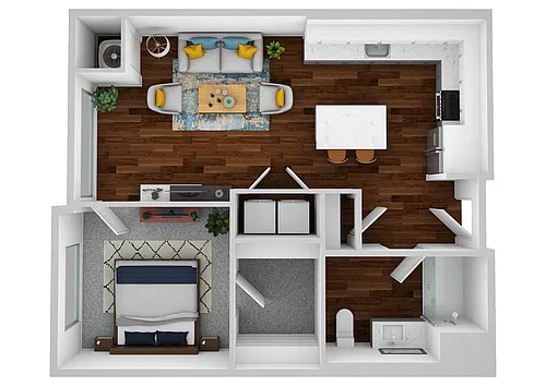 Floor plan B1, ADA