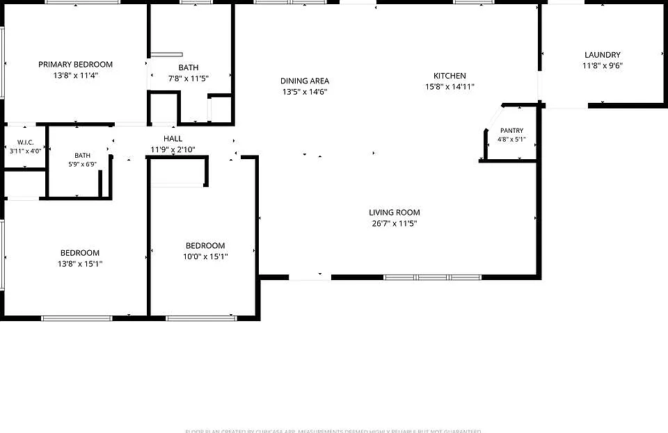 3 bed, 2.0 bath, 1840 sqft, $1,700 — Photo 3