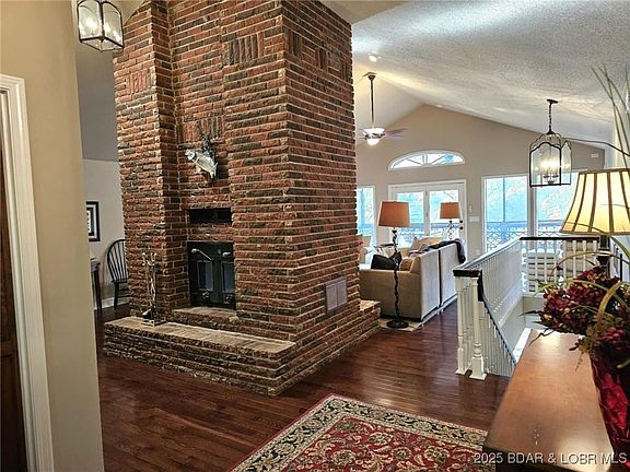 Floor To Ceiling Fireplace