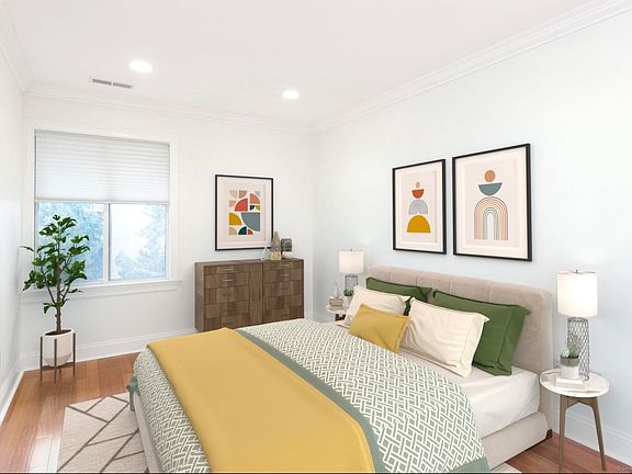 Bedroom 1 (virtually staged)
