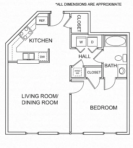 Floor plan 1C3 Floor Plan