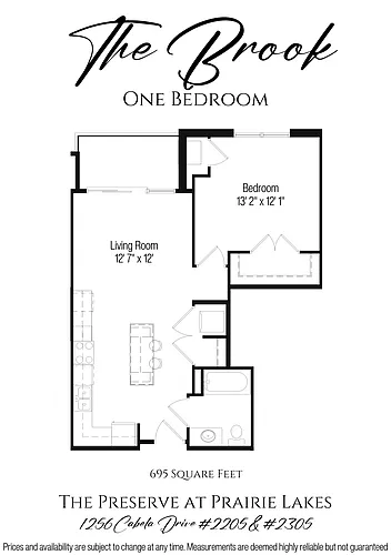 Floor plan Brook