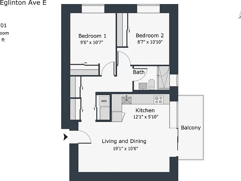 365 Eglinton Ave E #50059A-701 — Photo 11