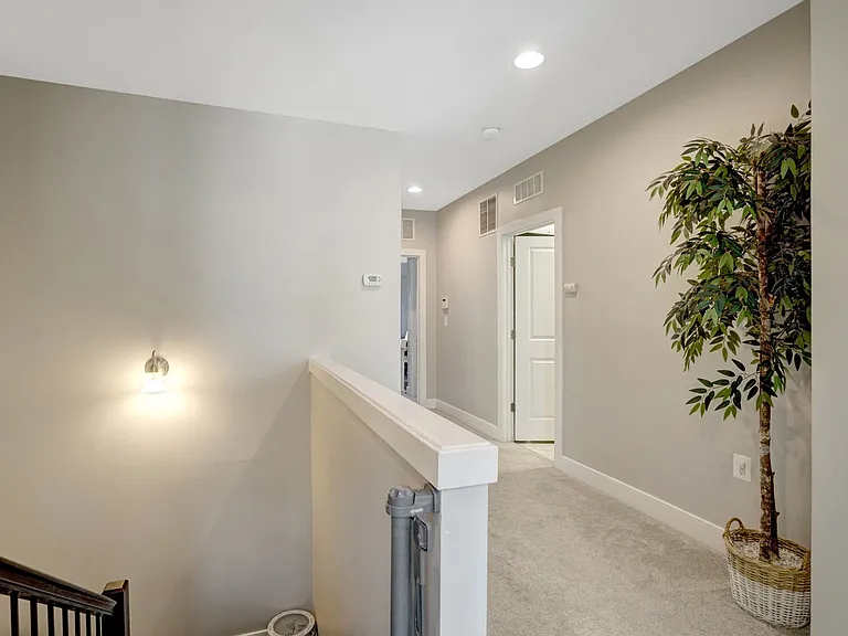 Upstairs View from Stairwell.