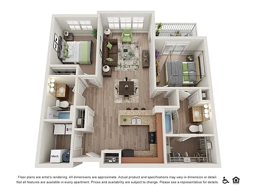 Floor plan Broadway