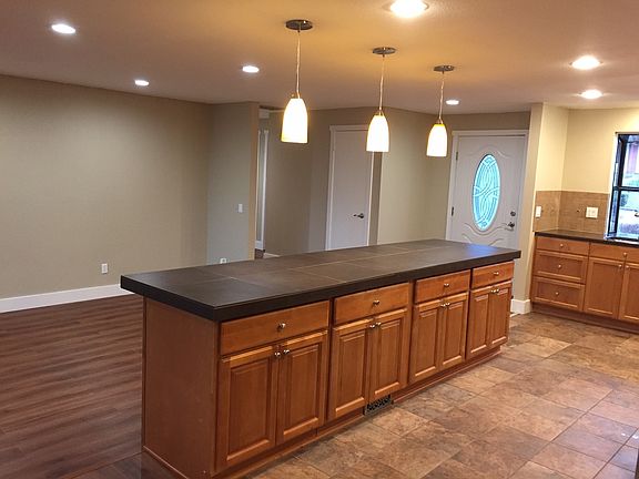 Large kitchen island