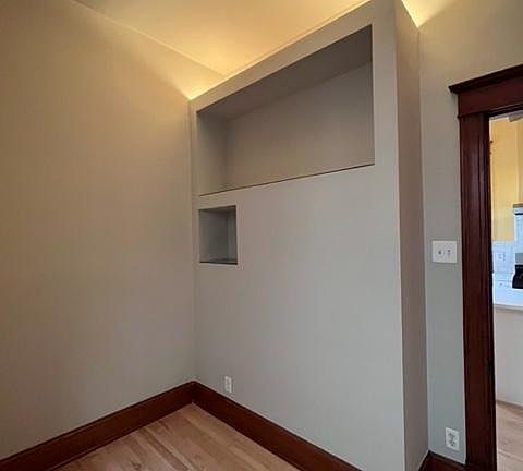 bedroom off kitchen