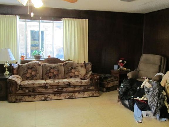 Other side of den