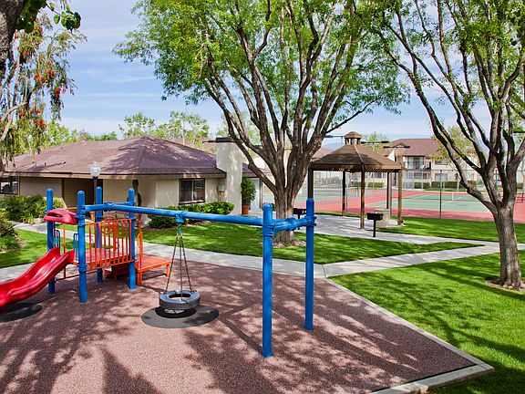 Tennis Court & Play Area