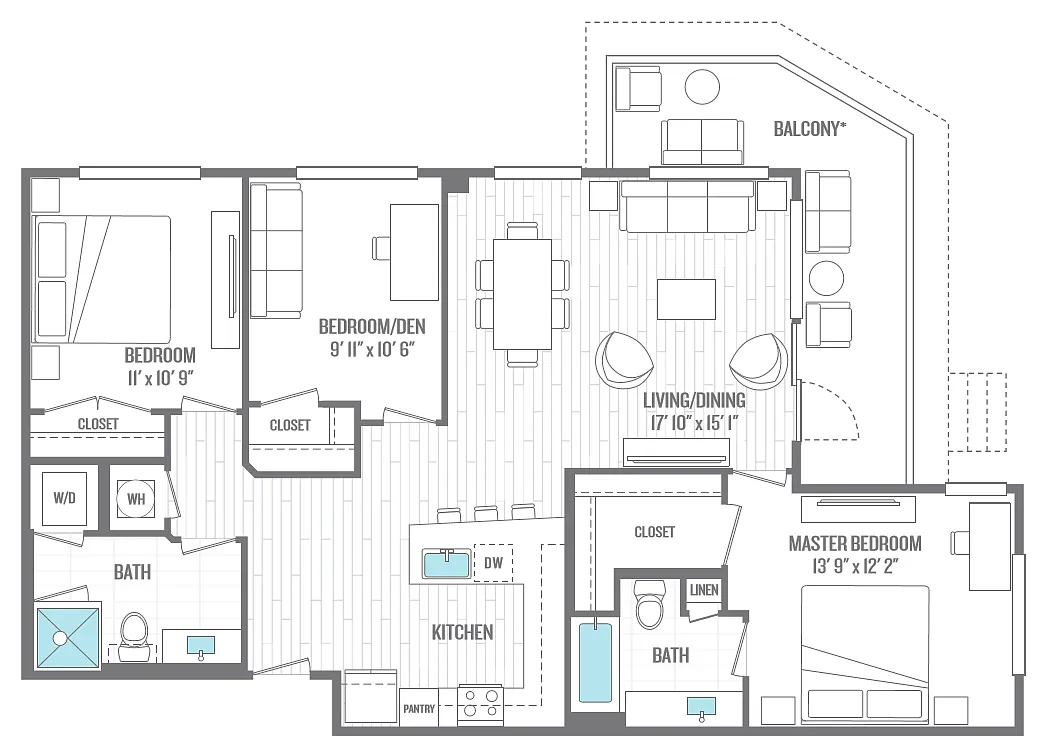 Floor plan C1