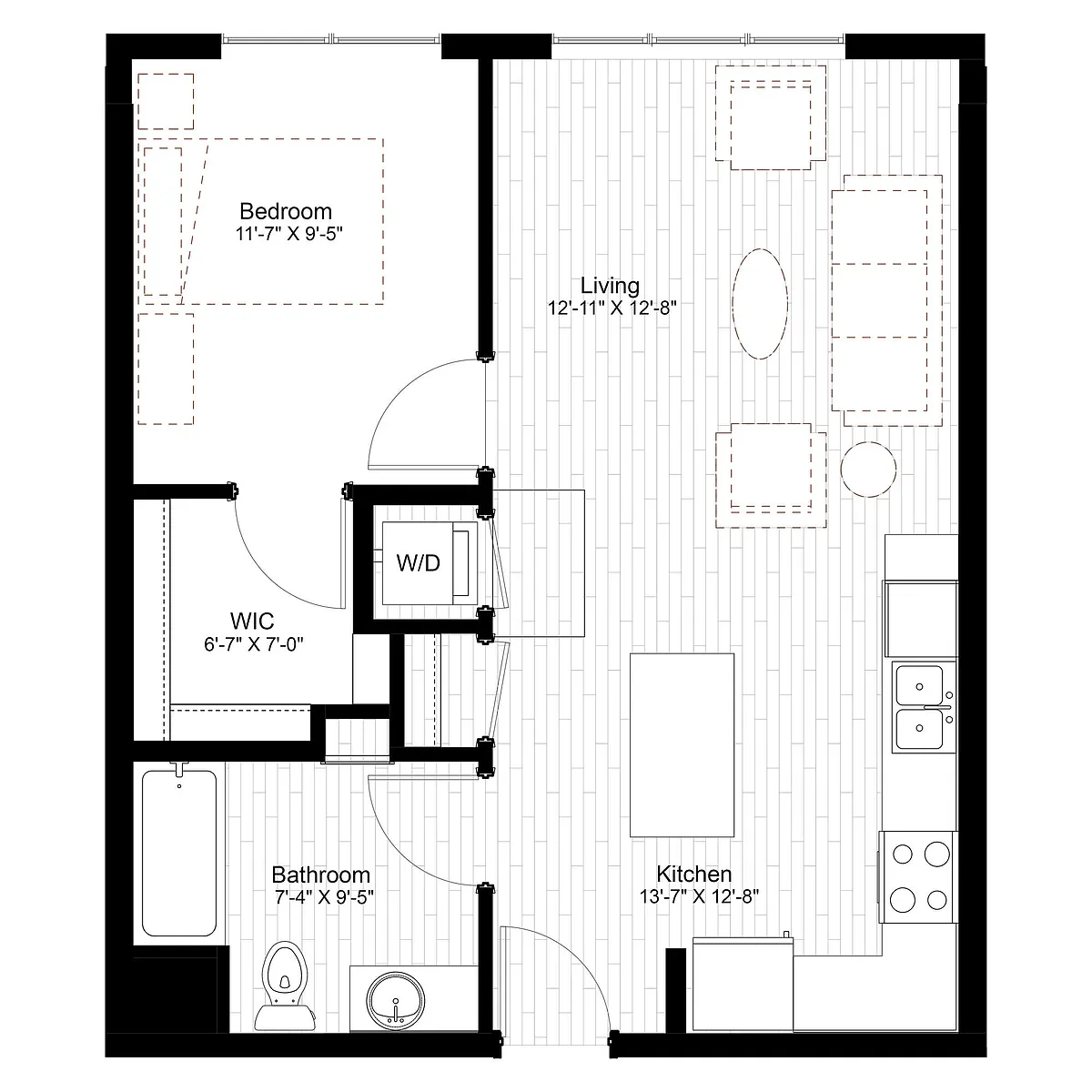 Floor plan A1-Market