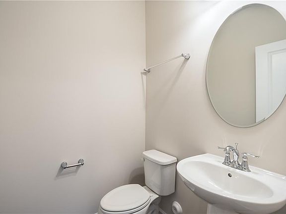 Powder room - illustrative purposes only. 