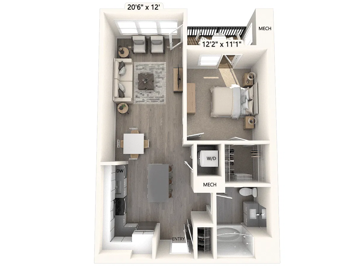 Floor plan A7U