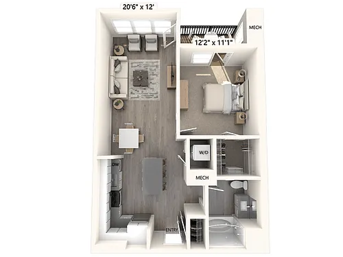 Floor plan A7U