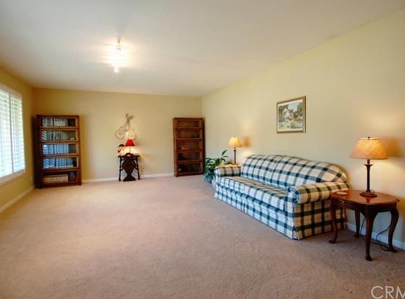 Huge living room with a lot of natural light!