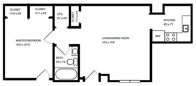 Floor plan Floorplan B Patio
