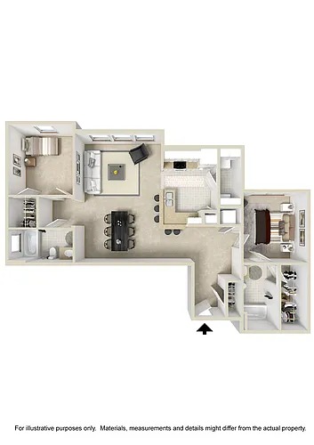 Floor plan B7